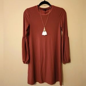 As U Wish dress, size XS, color Terracotta